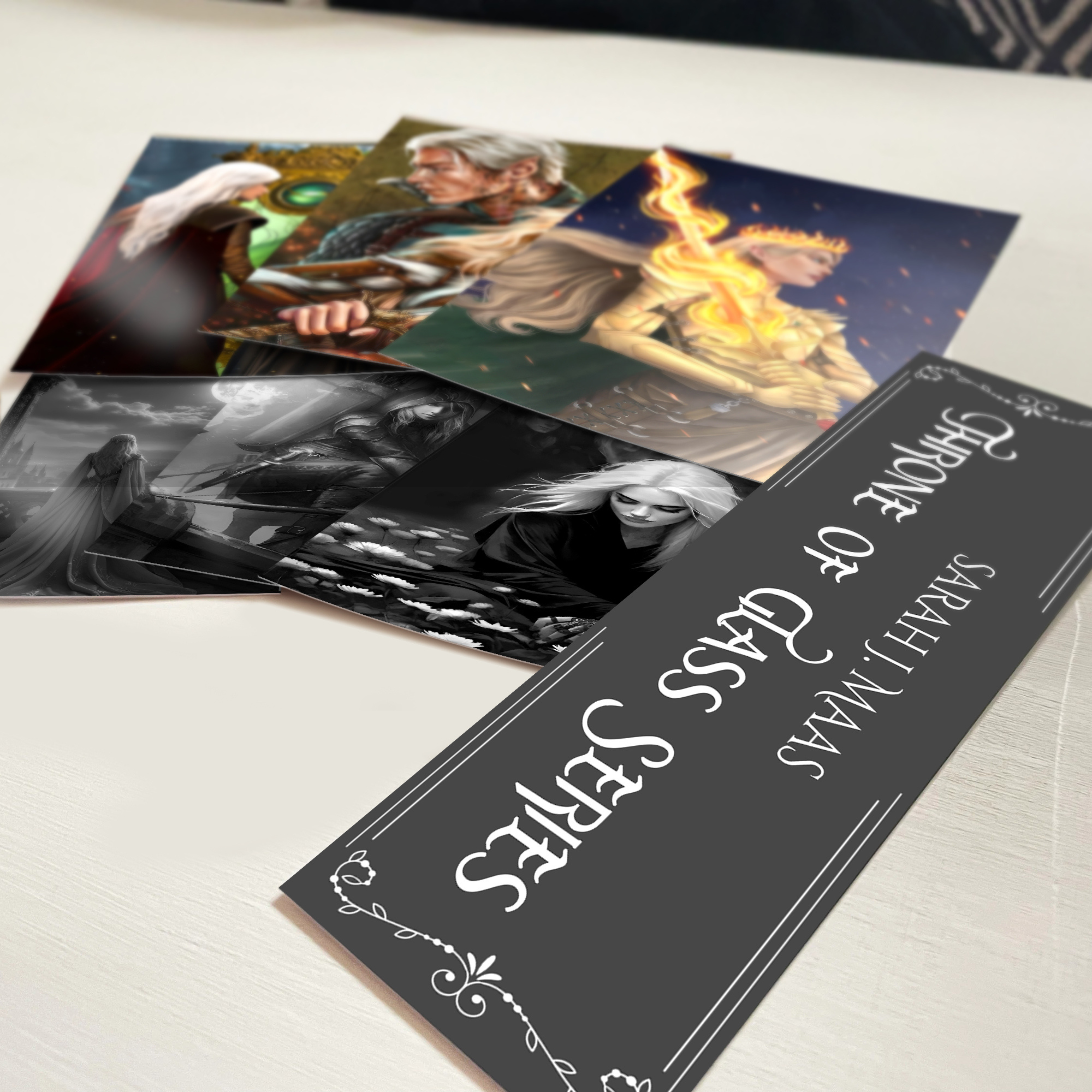 TOG LEGACY (Locations Dust Jackets) by Sarah J. Maas - Throne of Glass Special Edition Box Set