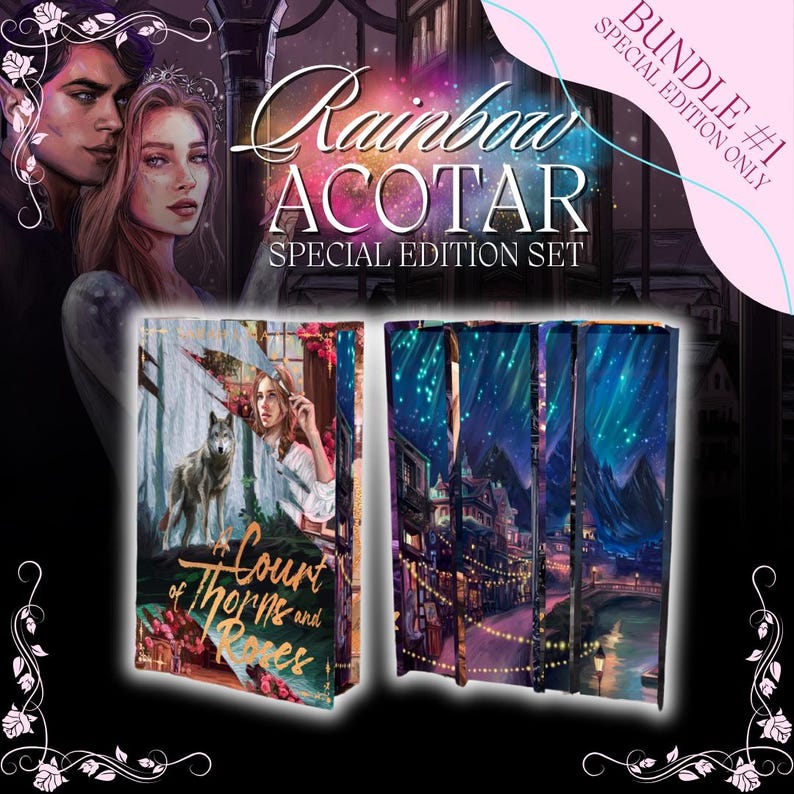 Rainbow ACOTAR Special Edition Book Box Set - Bundle