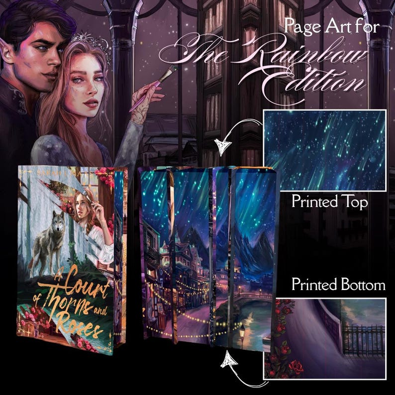 Rainbow ACOTAR Special Edition Book Box Set - Bundle