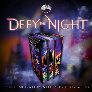 Defy the Night - Special Edition Set - Brigid Kemmerer - Fantasy - YA - Printed Page Edges - Page Overlays - Foiled Dust Jackets
