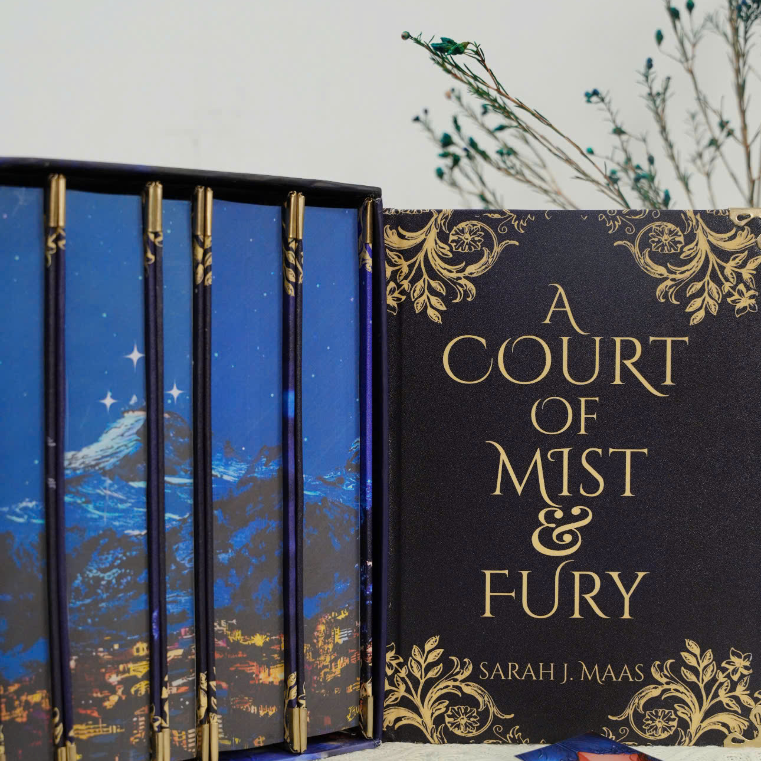 ACOTAR Velaris Special Edition Book Set | A Court of Thorns and Roses, ACOTAR Books, ACOTAR Merch | Officially Licensed by Sarah J. Maas