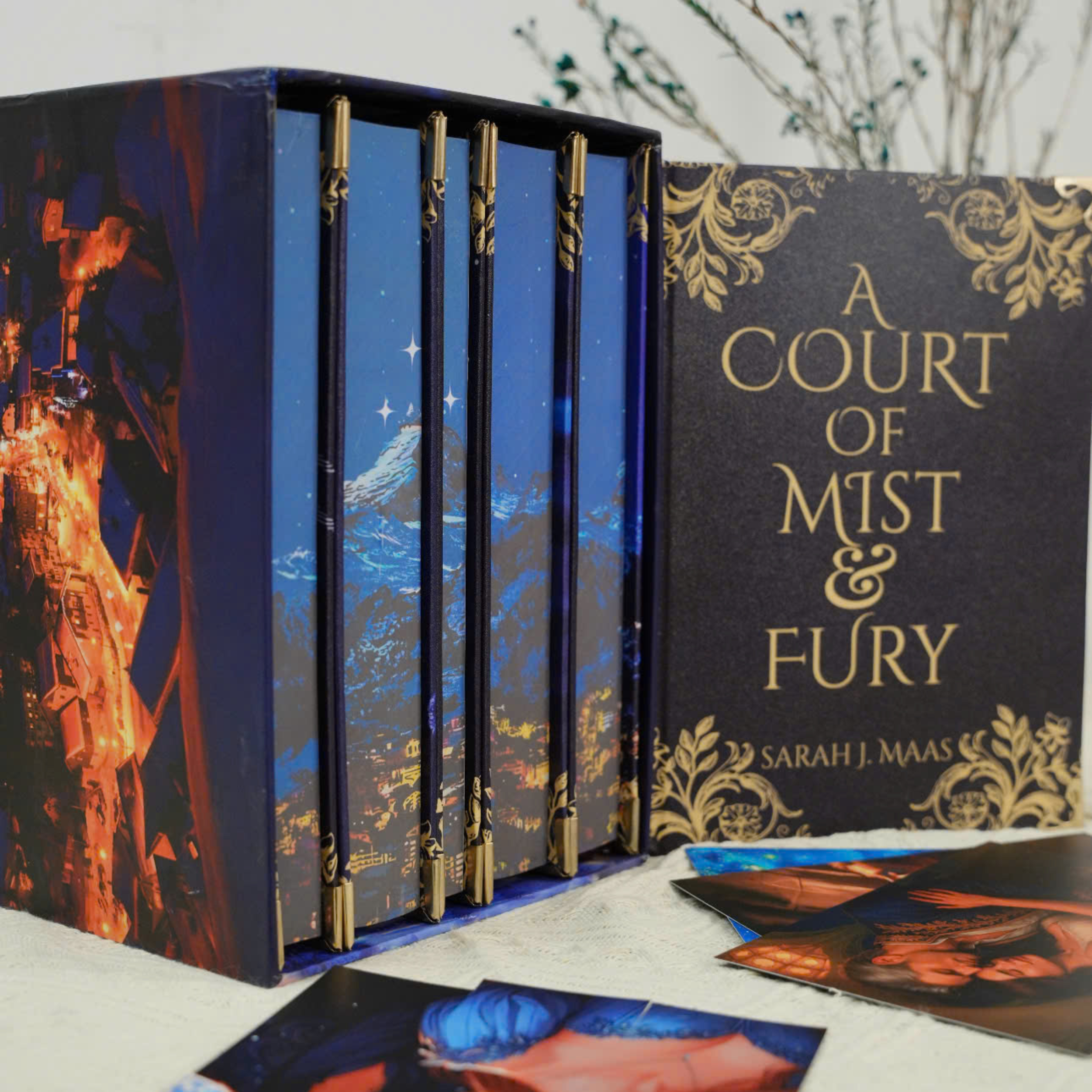 ACOTAR Velaris Special Edition Book Set | A Court of Thorns and Roses, ACOTAR Books, ACOTAR Merch | Officially Licensed by Sarah J. Maas