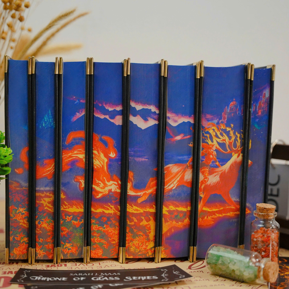 TOG LEGACY (Locations Dust Jackets) by Sarah J. Maas - Throne of Glass Special Edition Box Set