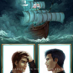 Defy the Night - Special Edition Set - Brigid Kemmerer - Fantasy - YA - Printed Page Edges - Page Overlays - Foiled Dust Jackets