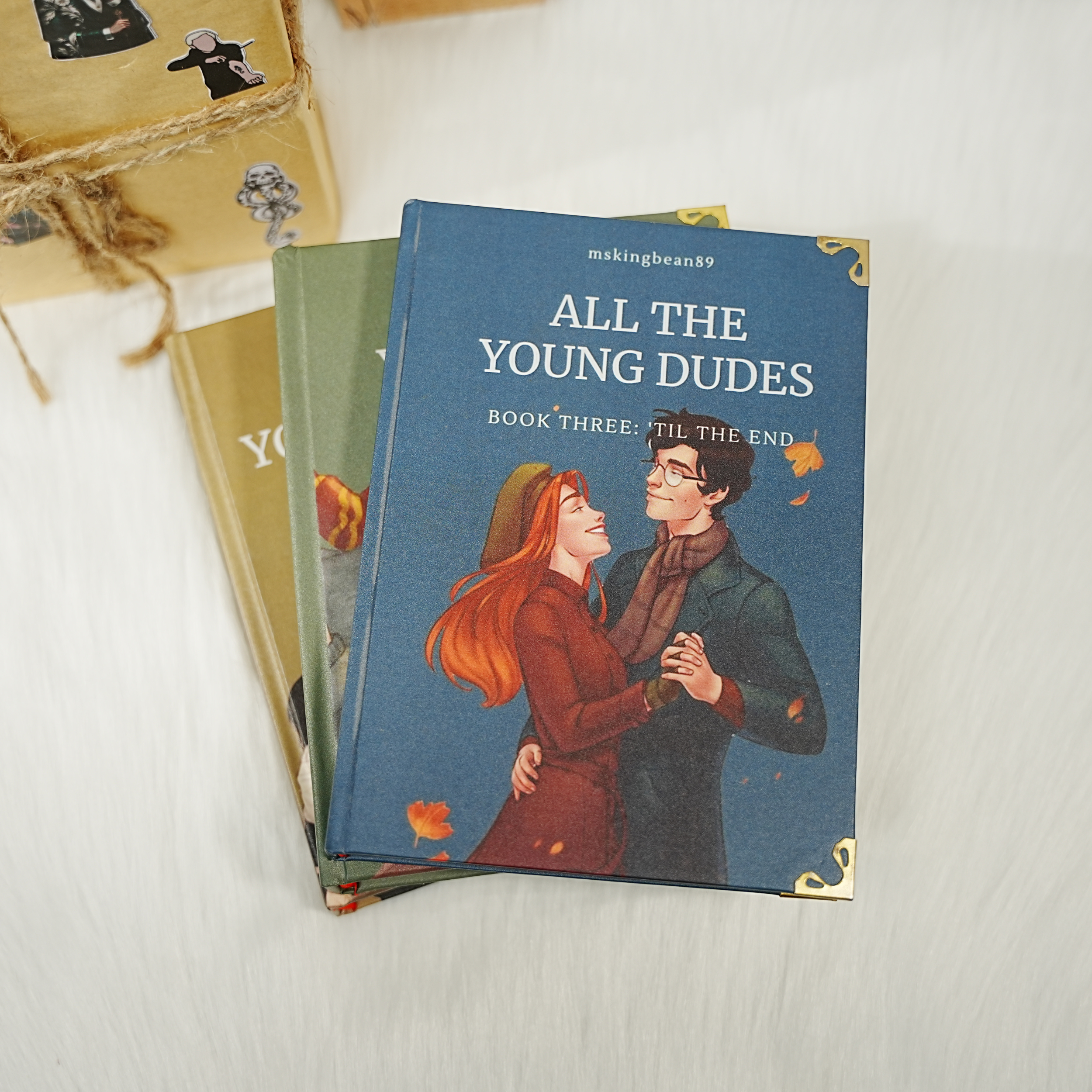 All The Young Dudes by MsKingBean89 – 3-Volume Deluxe Hardcover Set | A Beloved AO3 Fanfiction Collector’s Edition