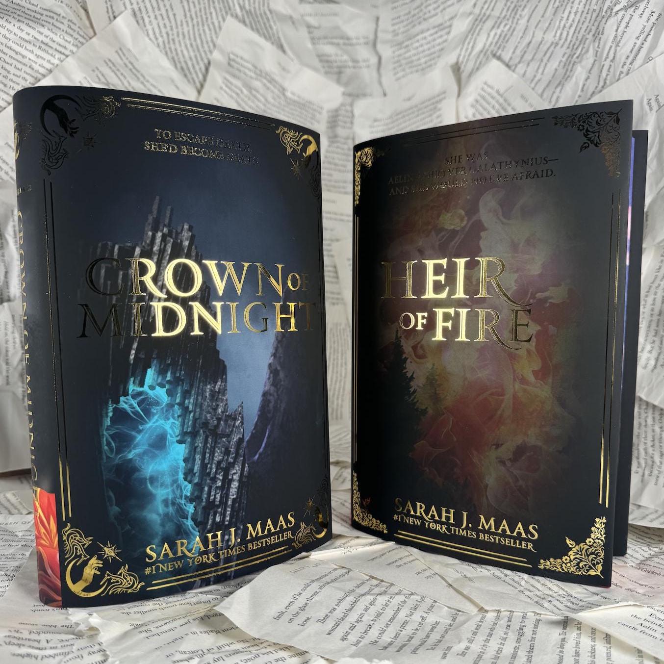 TOG LEGACY (Locations Dust Jackets) by Sarah J. Maas - Throne of Glass Special Edition Box Set