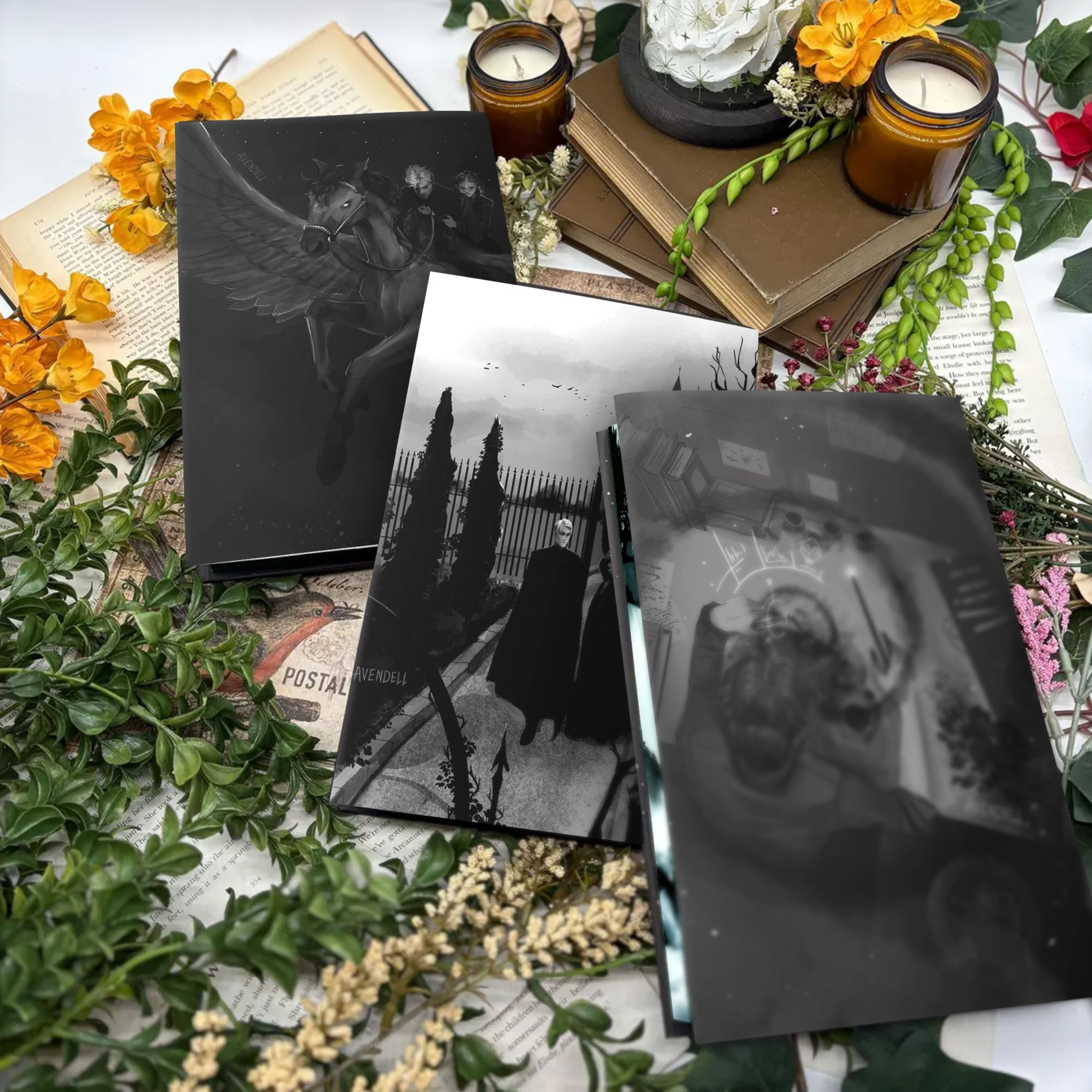 Manacled Book – Complete 3-Book Set by Senlinyu | Collector’s Fanfiction Edition | Posters & Bookmarks Included