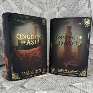 TOG LEGACY (Locations Dust Jackets) by Sarah J. Maas - Throne of Glass Special Edition Box Set