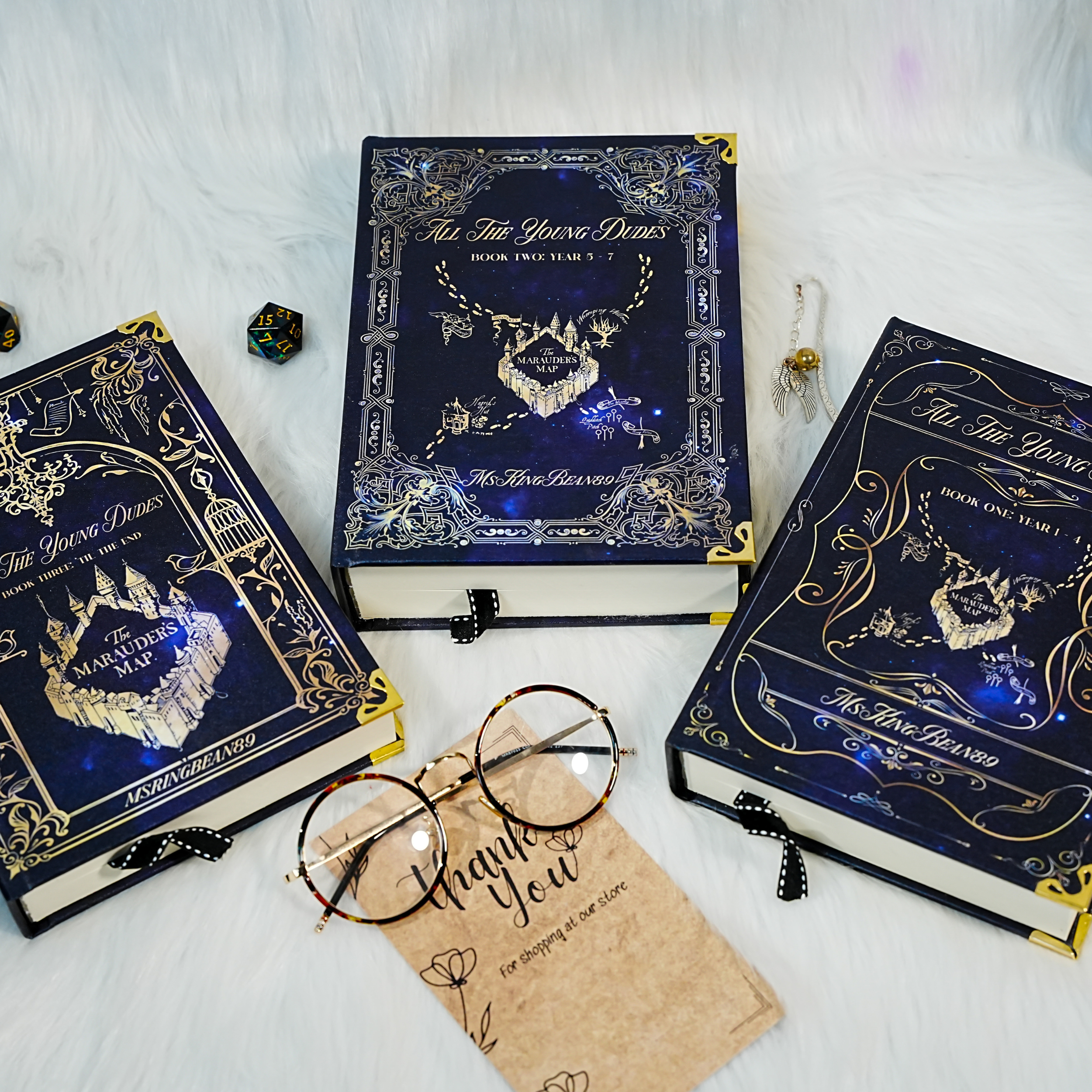 All The Young Dudes – Deluxe Black Hardcover 3-Volume Collector’s Edition with Exclusive Posters, BookMasks & a Premium Display Box