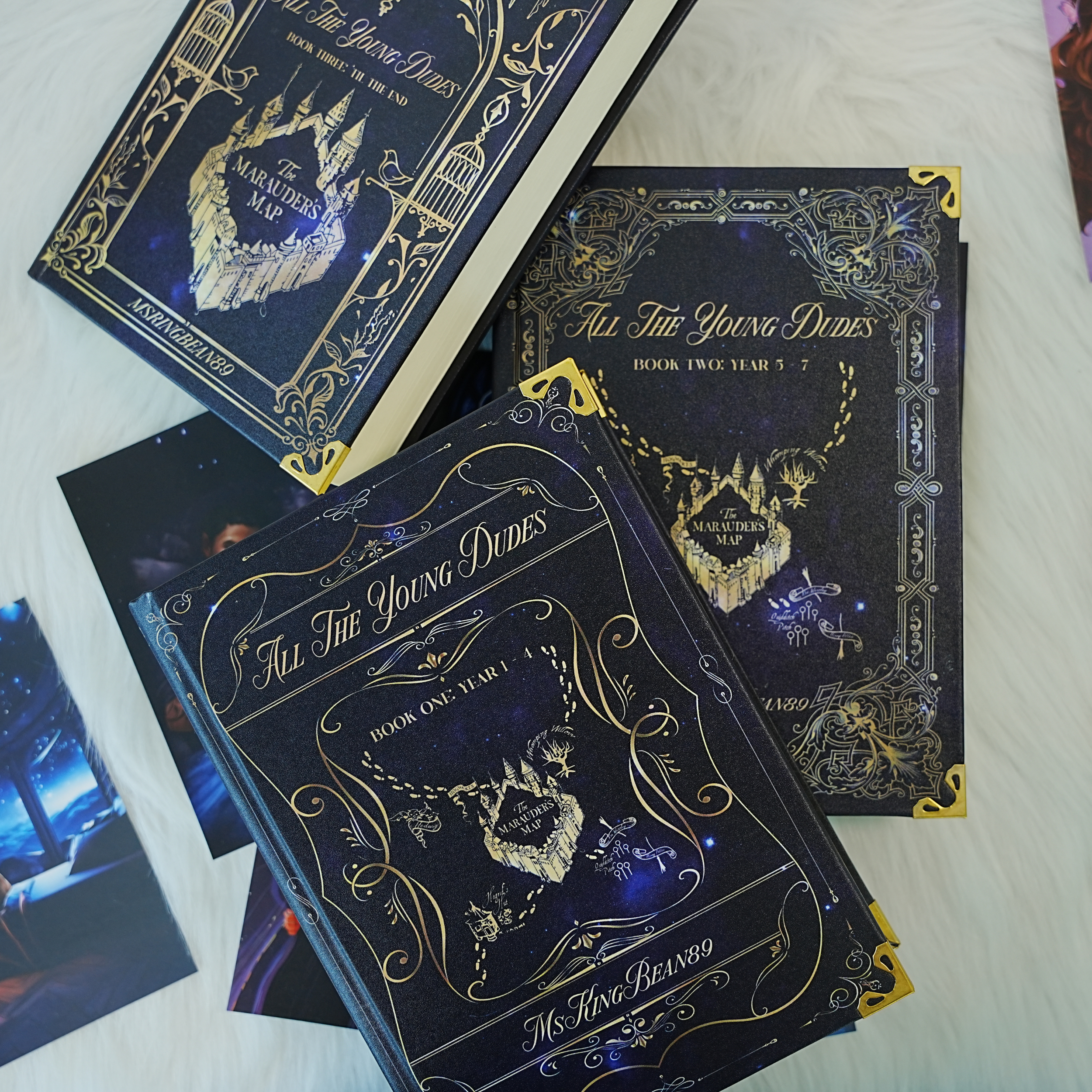 All The Young Dudes – Deluxe Black Hardcover 3-Volume Collector’s Edition with Exclusive Posters, BookMasks & a Premium Display Box