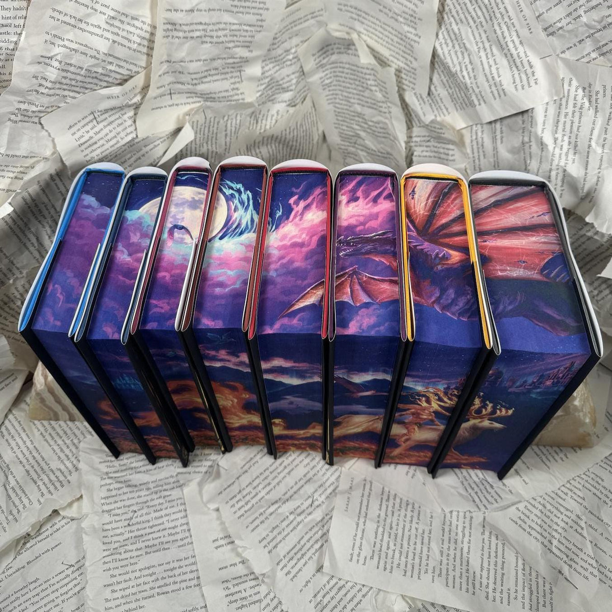 TOG LEGACY (Locations Dust Jackets) by Sarah J. Maas - Throne of Glass Special Edition Box Set