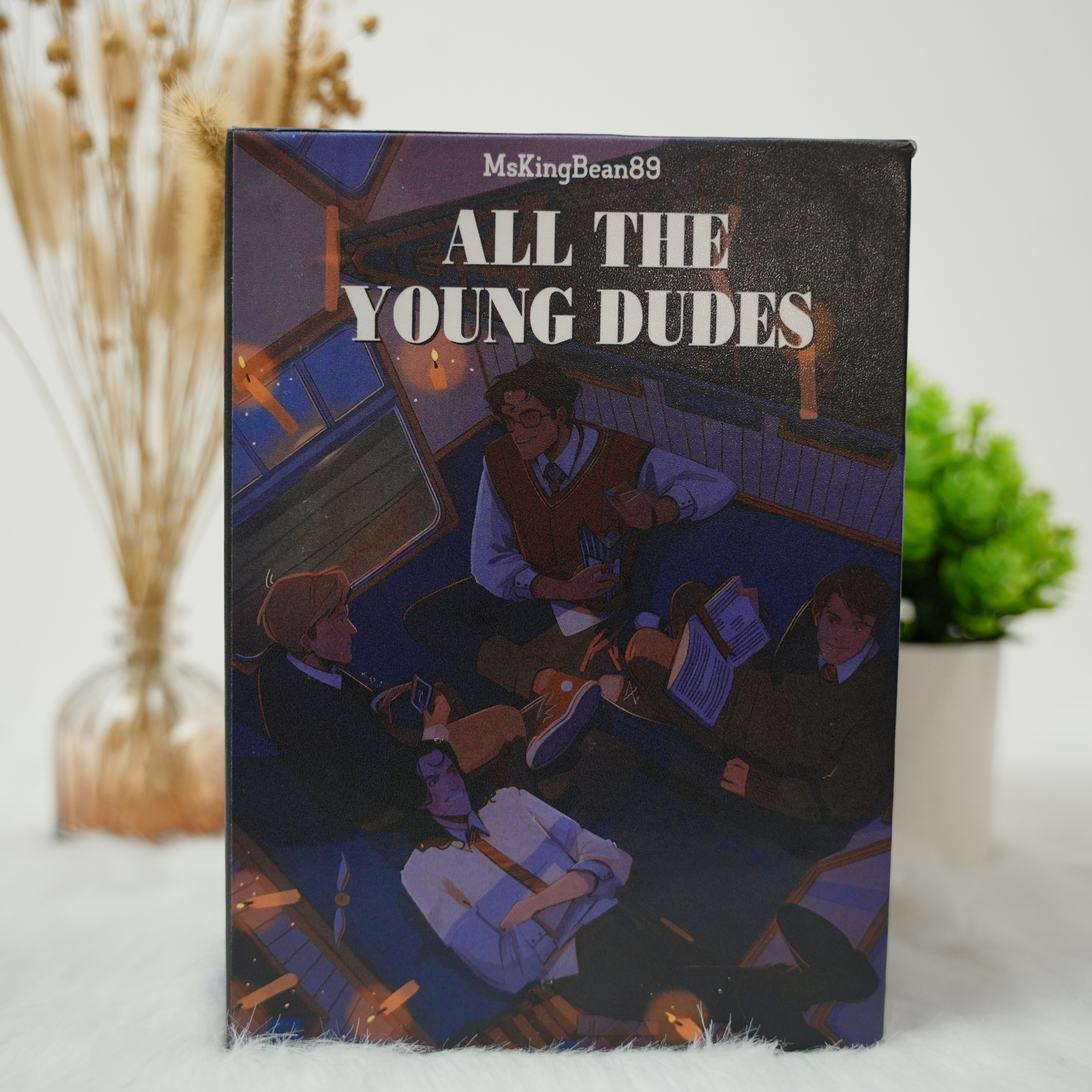 All The Young Dudes Book Set – 3 Hardcover Volumes by MsKingBean89 | Edge Painted Collector’s Edition with Posters & Box