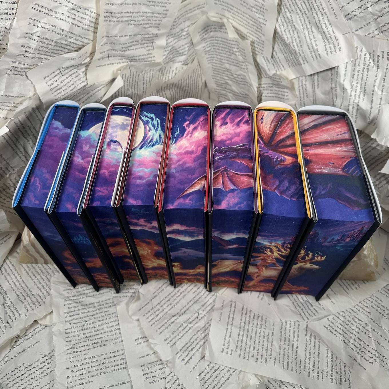 TOG LEGACY (Locations Dust Jackets) by Sarah J. Maas - Throne of Glass Special Edition Box Set