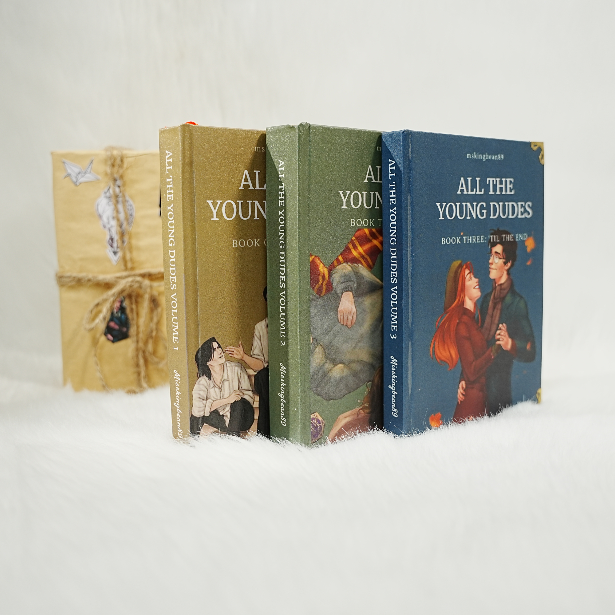 All The Young Dudes by MsKingBean89 – 3-Volume Deluxe Hardcover Set | A Beloved AO3 Fanfiction Collector’s Edition