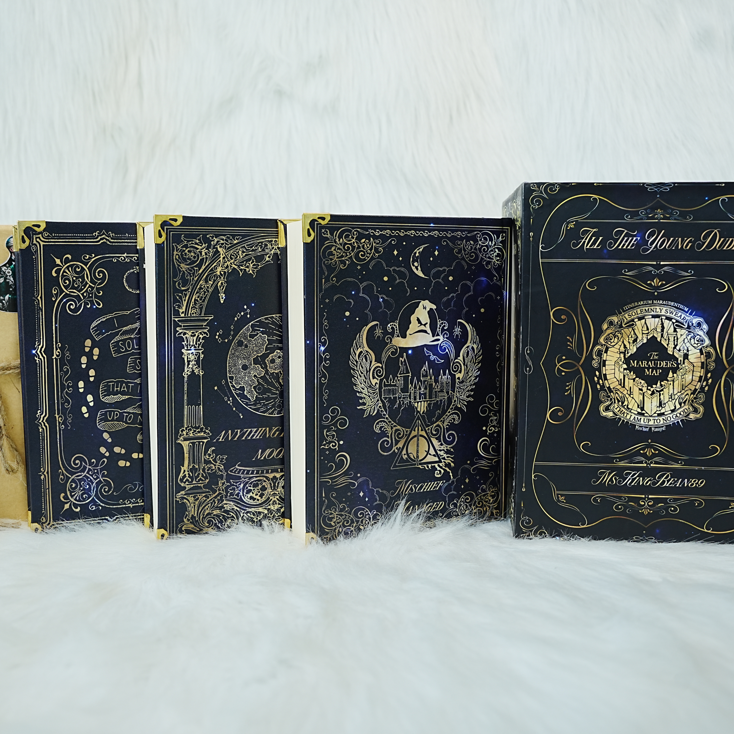 All The Young Dudes – Deluxe Black Hardcover 3-Volume Collector’s Edition with Exclusive Posters, BookMasks & a Premium Display Box