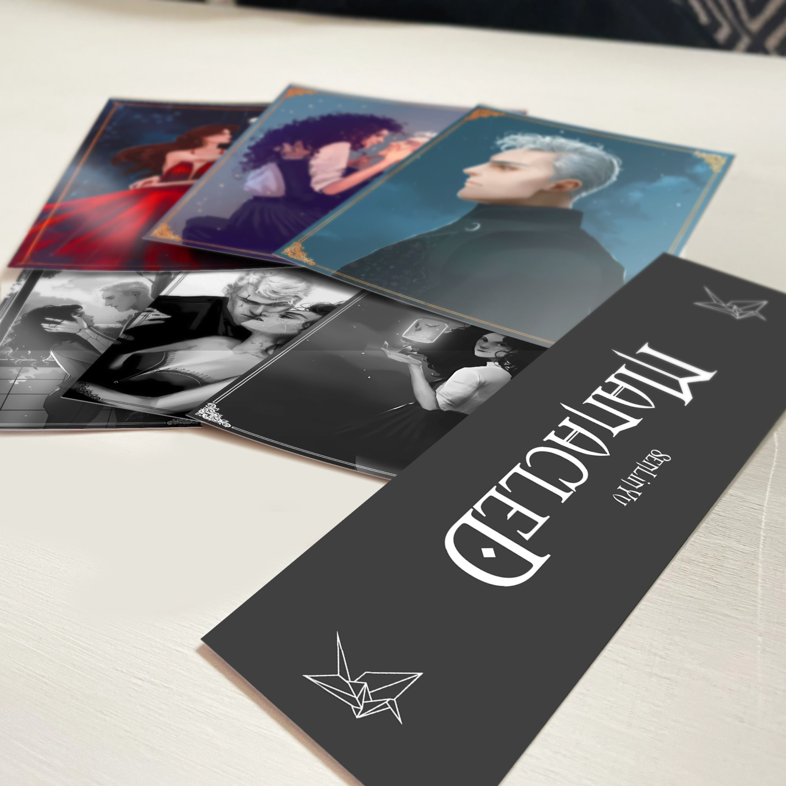 Manacled Book – Complete 3-Book Set by Senlinyu | Collector’s Fanfiction Edition | Posters & Bookmarks Included