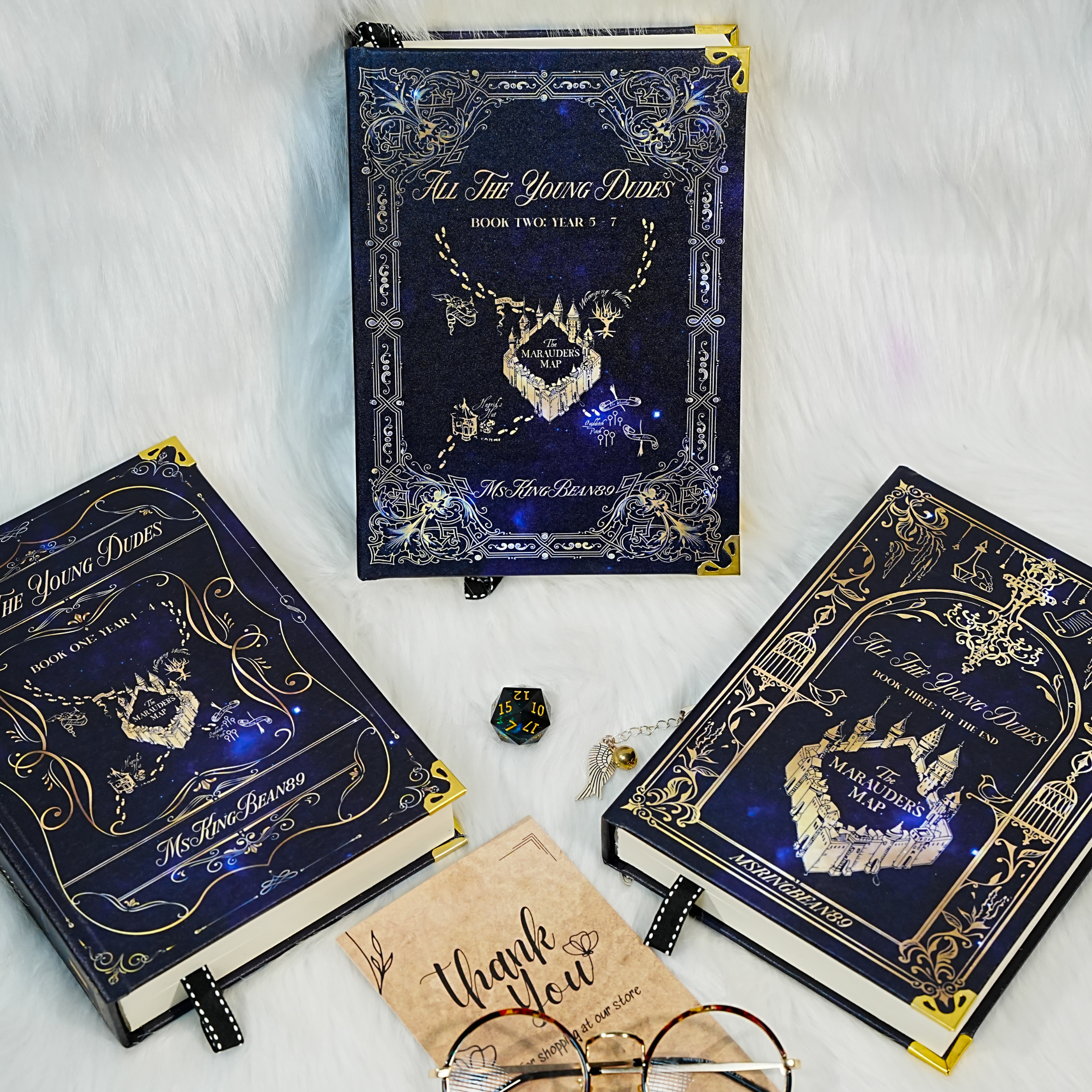 All The Young Dudes – Deluxe Black Hardcover 3-Volume Collector’s Edition with Exclusive Posters, BookMasks & a Premium Display Box