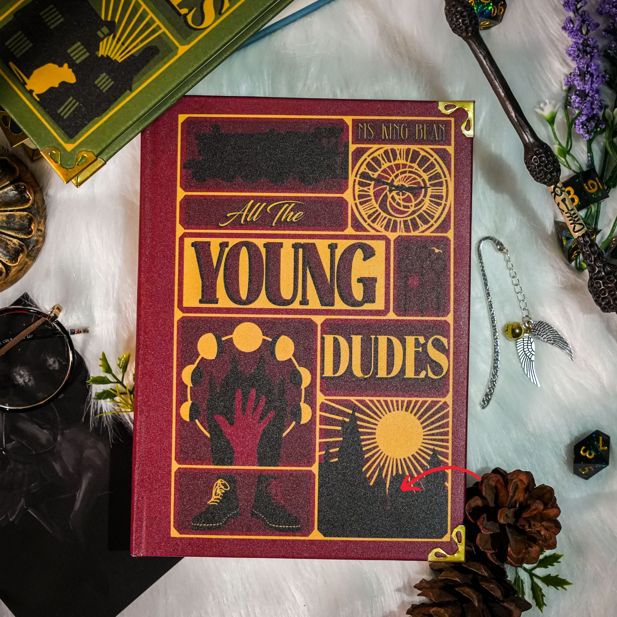 All The Young Dudes – Premium 3-Book Hardcover Collector’s Set | Vintage Design, Marauders Inspired, Gift for Fans