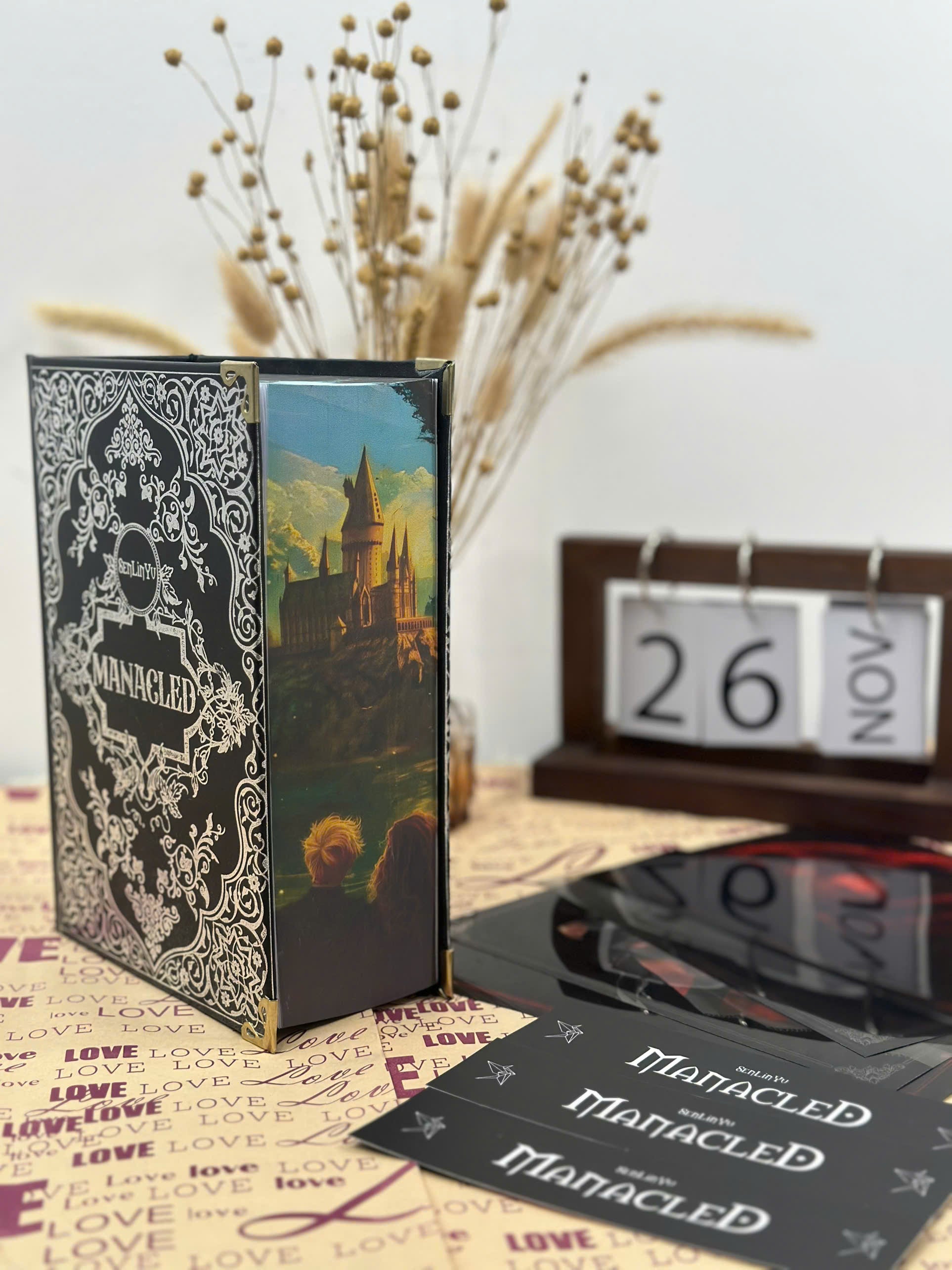 Manacled Collector’s Edition | Silver Foil Hardcover & Hand-Painted Edges