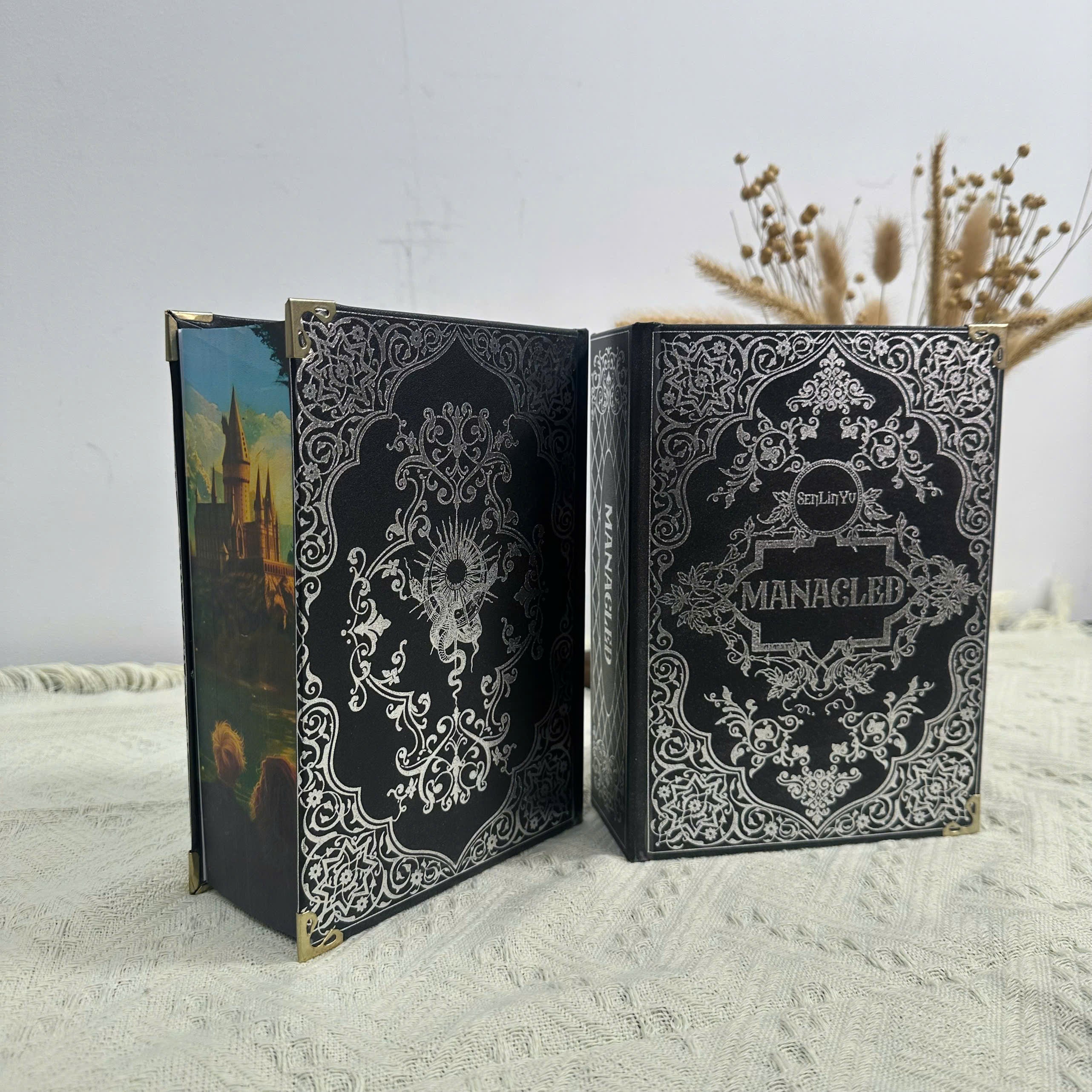 Manacled Collector’s Edition | Silver Foil Hardcover & Hand-Painted Edges